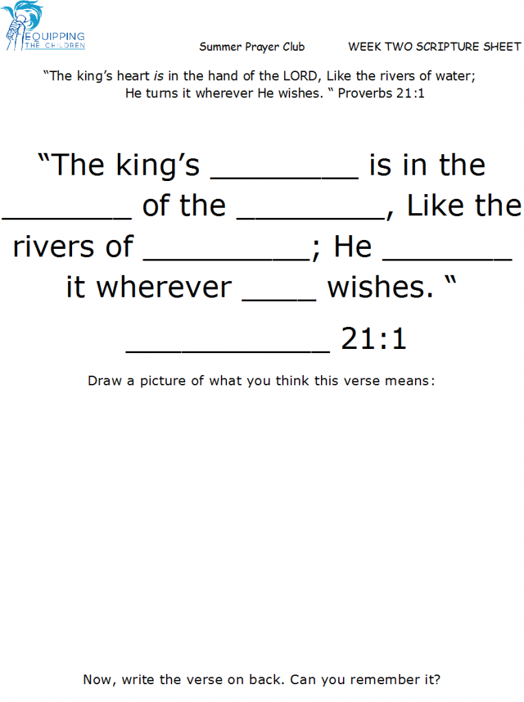 SPCWeek2ScriptureSheet 764x1024 - Praying for the Seven Mountains of Influence