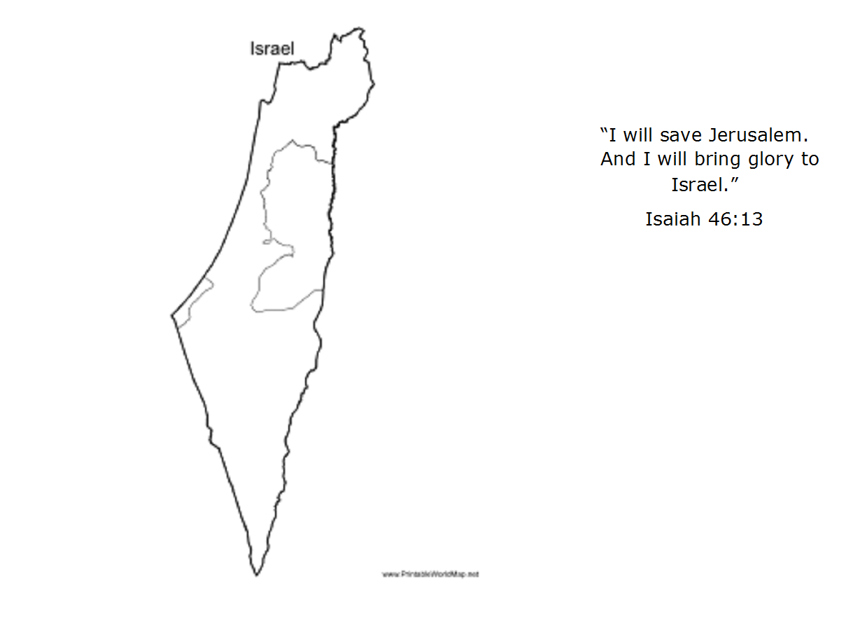 Israel Prayer Sheet 1 - Downloads