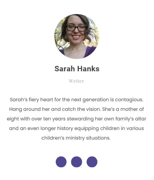 Sarah - Home Page